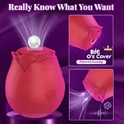 Rose Toys Quiet Waterproof Sucking Sex For Women