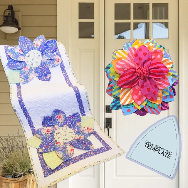 Simple Flower Quilt Template