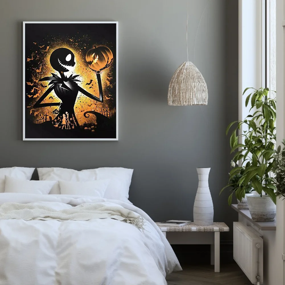 11CT Full Stamped Cross Stitch - Silhouette Series(Canvas|40*50cm)