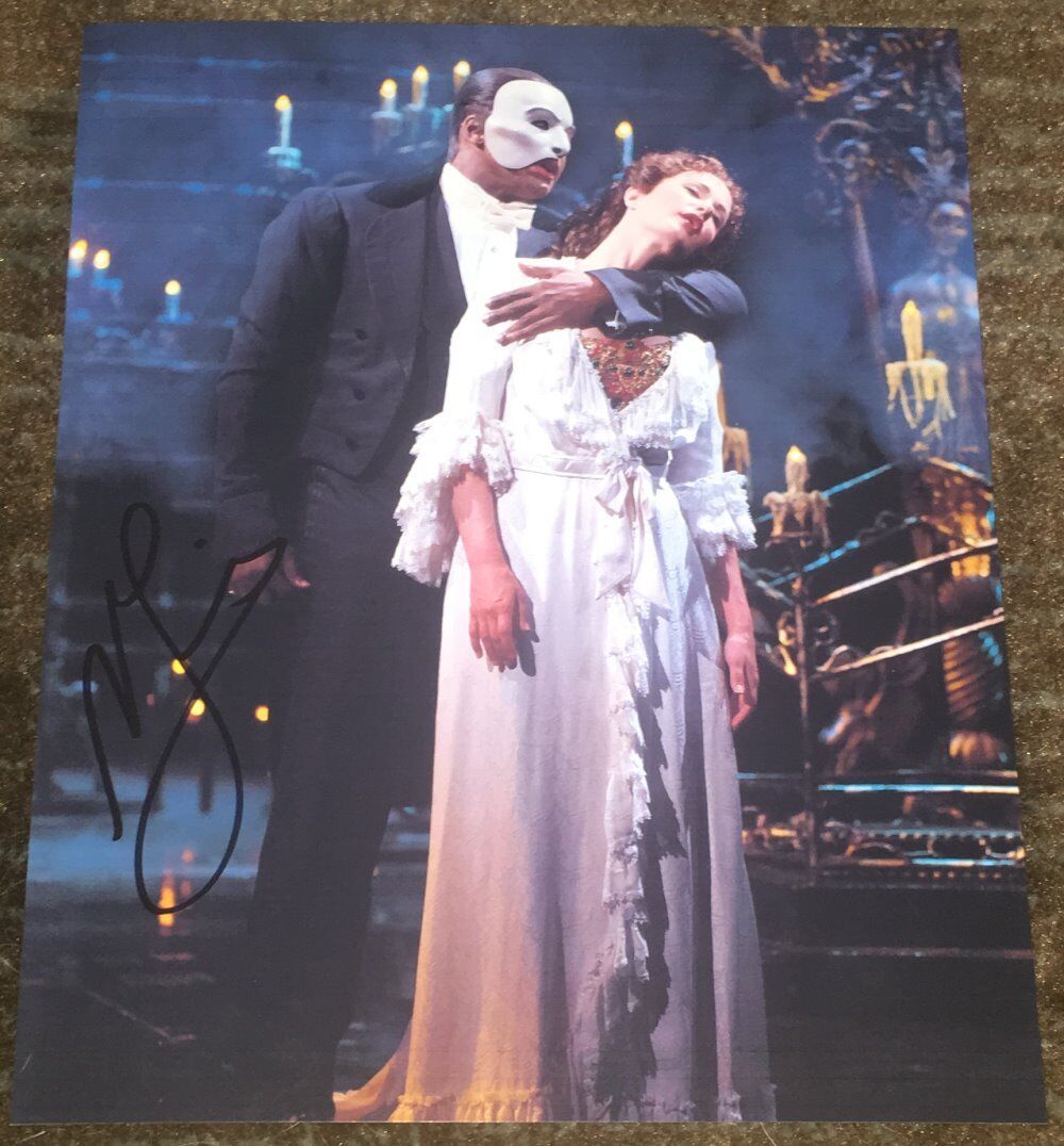 NORM LEWIS SIGNED BROADWAY PHANTOM OF THE OPERA 8x10 Photo Poster painting A w/EXACT PROOF