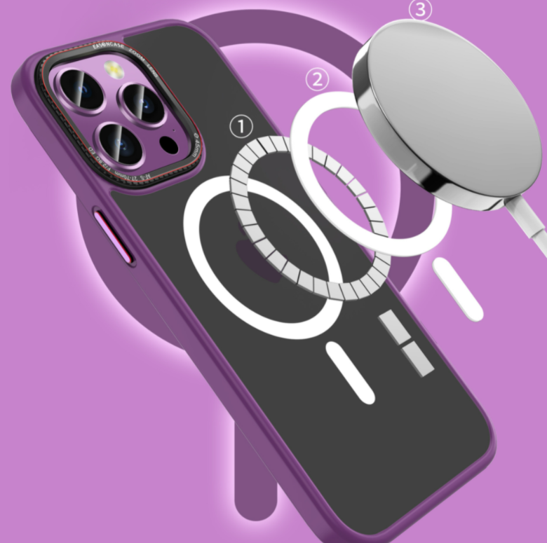 Applicable To iPhone 13/14 Series Aluminum Alloy Lens Ring Mobile Phone Case