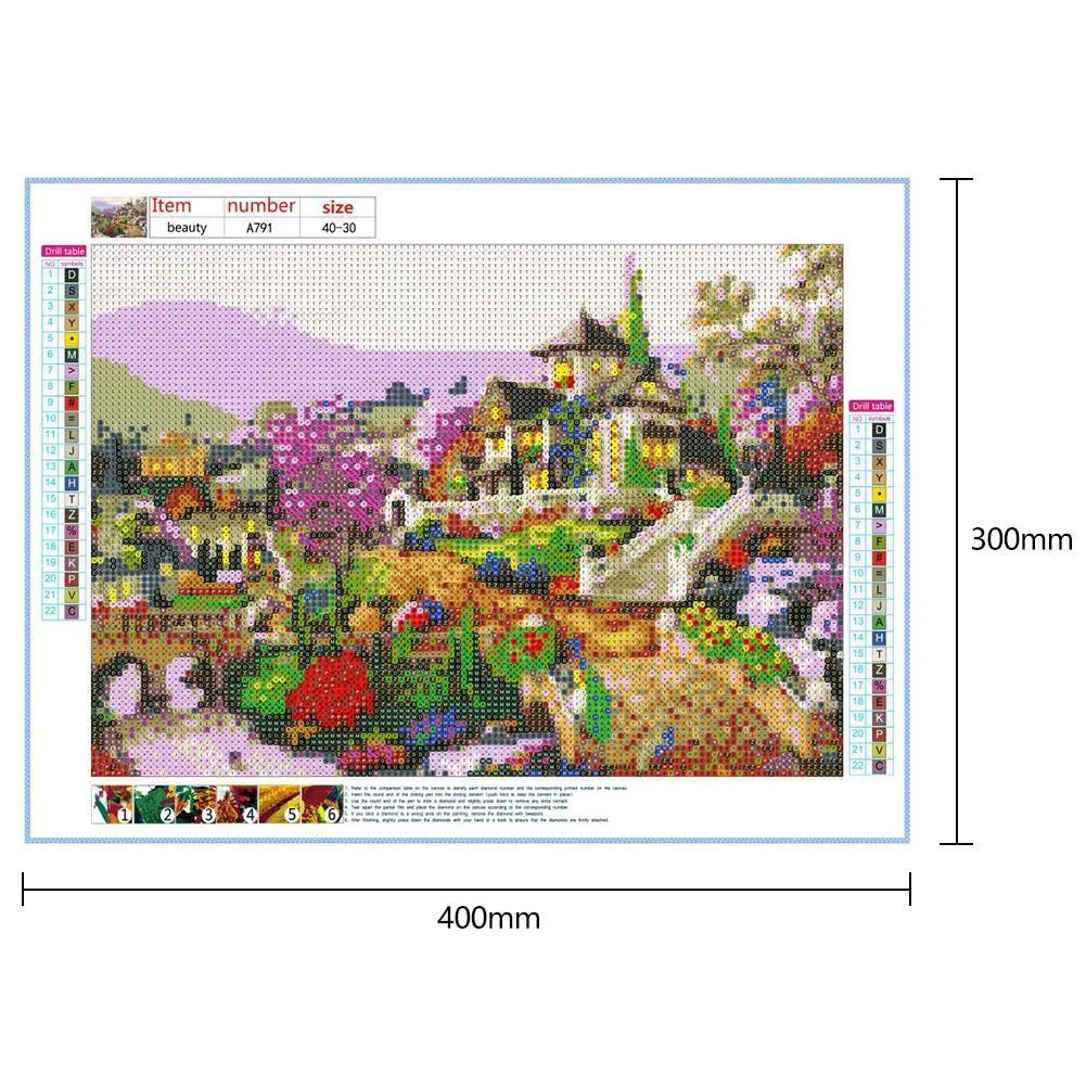 Diamond Painting - Full Round Drill - Scenery(40*30cm)