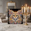Framed Diamond Painting - Special Shaped - Cat (25x25cm)