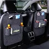 Multi Car Seat Storage Bag Practical Car Seat Back Organizer Storage Bags Car Hanging Pocket Car Interior Accessories  (Gray)