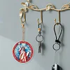 6Pcs Statue De La Libert&eacute; Aux &Eacute;tats-Unis-Diy Porte-Cl&eacute;s