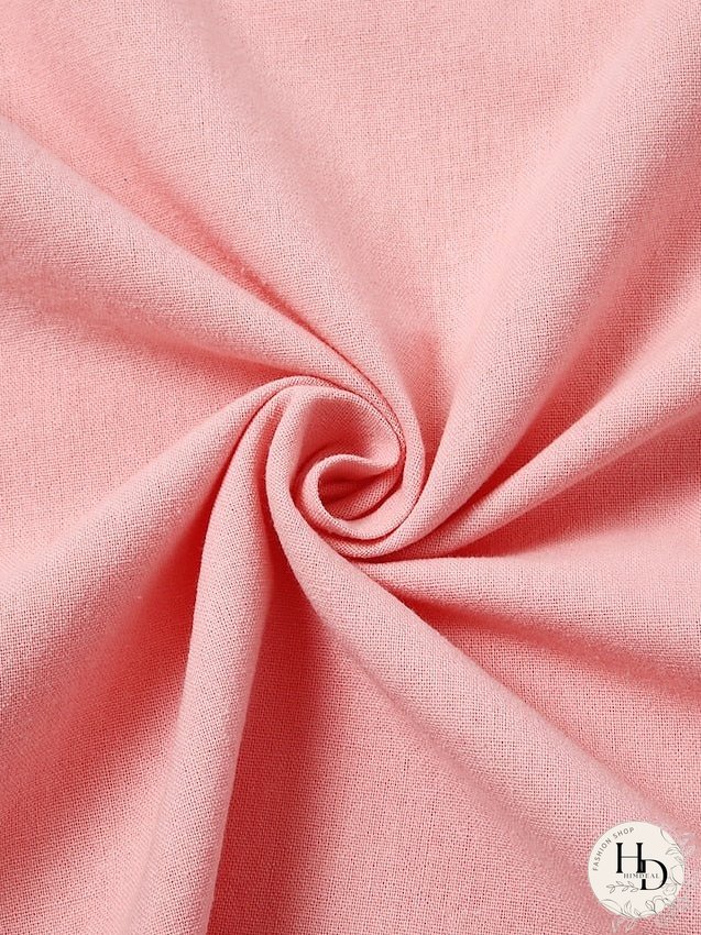Casual Dress Cotton Dress Shift Dress Midi Dress Blue Pink Khaki Sleeveless Pure Color Pocket Spring Summer Crew Neck Basic Daily Vacation Weekend Loose Fit S M L XL XXL for Women