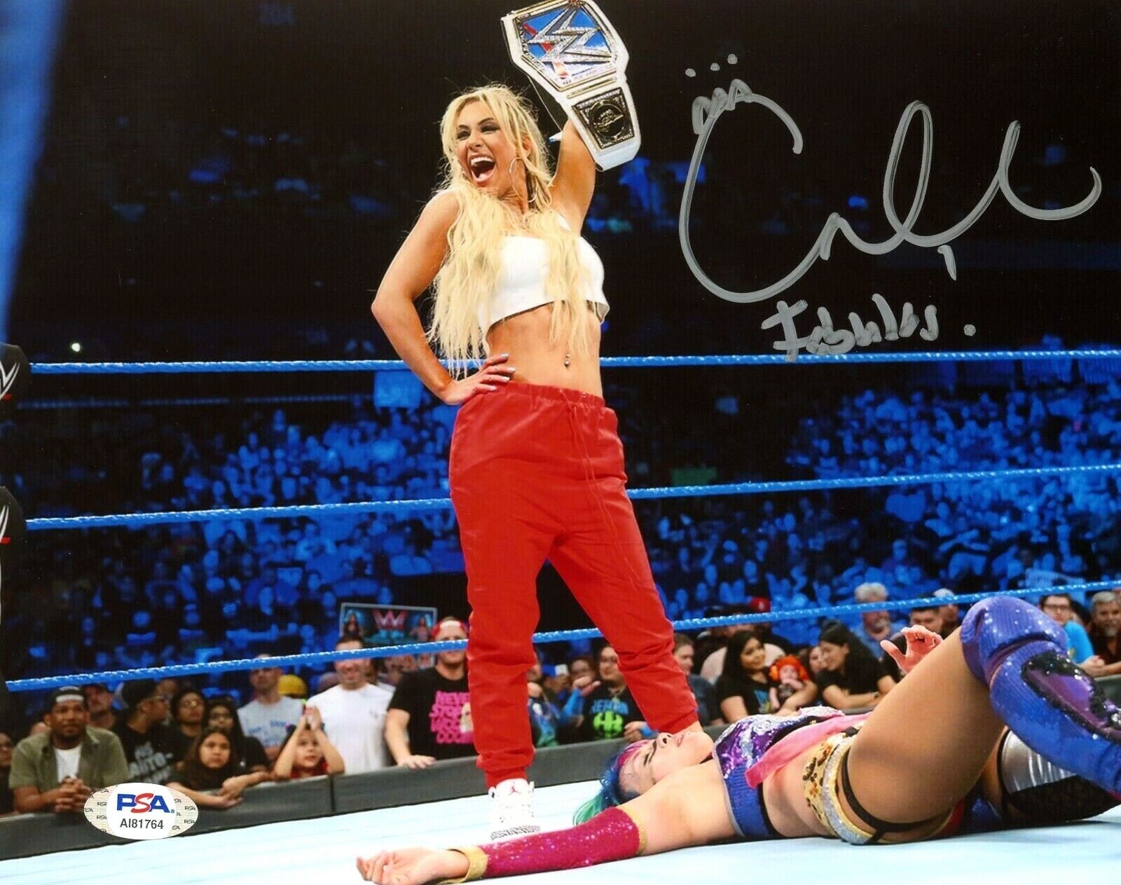 WWE CARMELLA HAND SIGNED AUTOGRAPHED 8X10 Photo Poster painting WITH PROOF AND PSA DNA COA 21