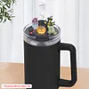 [US Local Warehouse] Halloween Acrylic Lid Charms with Cute Ghost Straw Cap for Stanley 40oz Tumbler