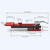 2Pcs Wall Panel Installation Tools Adjustable Dual Scale Metric/Imperial Tools