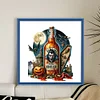 Halloween Magic Drinks-14CT Stamped Cross Stitch 50*50cm/19.69*19.69in