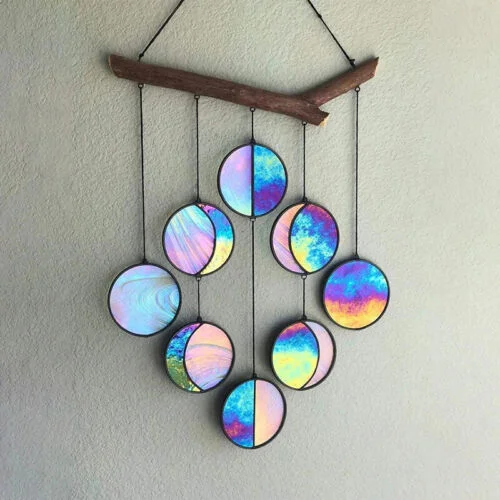 Colorful Rainbow Moon Phase Wall Hanging Decoration(🎁	 Christmas Sale End Soon🎁）