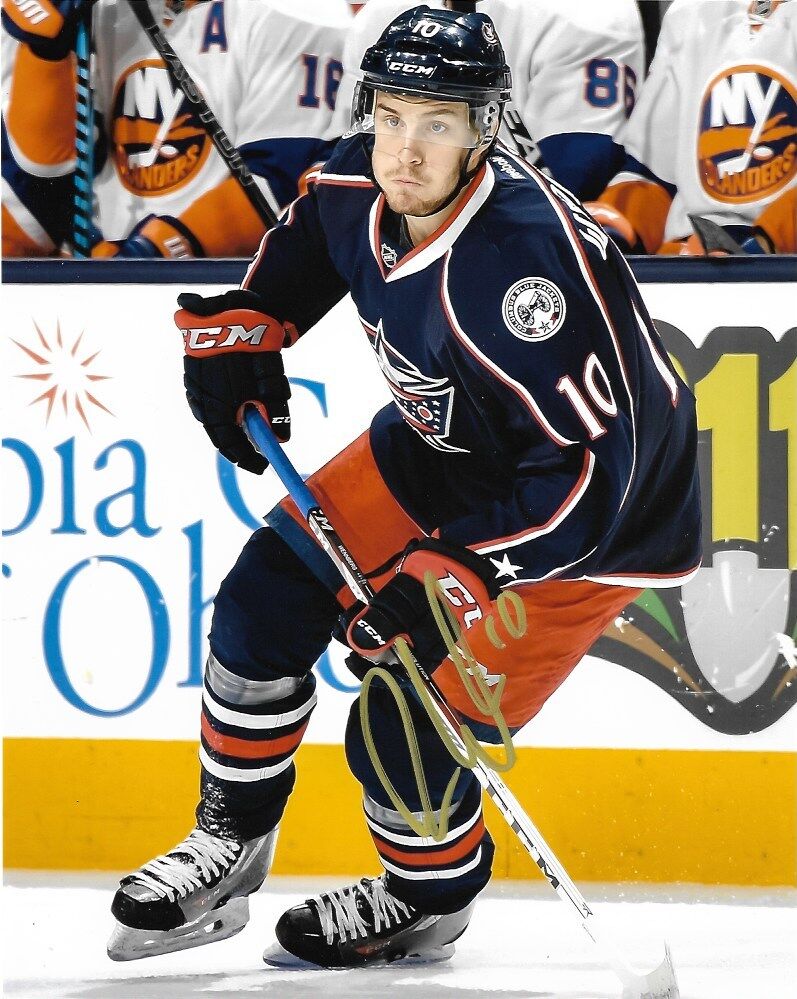 Columbus Blue Jackets Alexander Wennberg Signed Autographed 8x10 Photo Poster painting COA #14