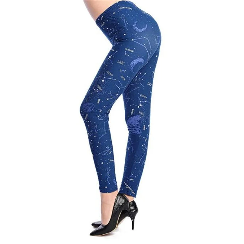 Women Sporting Pants Push Up Workout Trousers Woman Print Sexy Leggings Fitness Leggins High Waist Jeggings Elastic