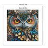 [Brand]Owl - 14CT Counted Cross Stitch - 41*41cm