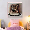 Piano Girl-11CT Stamped Cross Stitch 40*40cm/15.75*15.75in