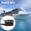 12V Car Fuse Holder with Wiring Harness Auto Fuse Relay Block for Car SUV UTV RV