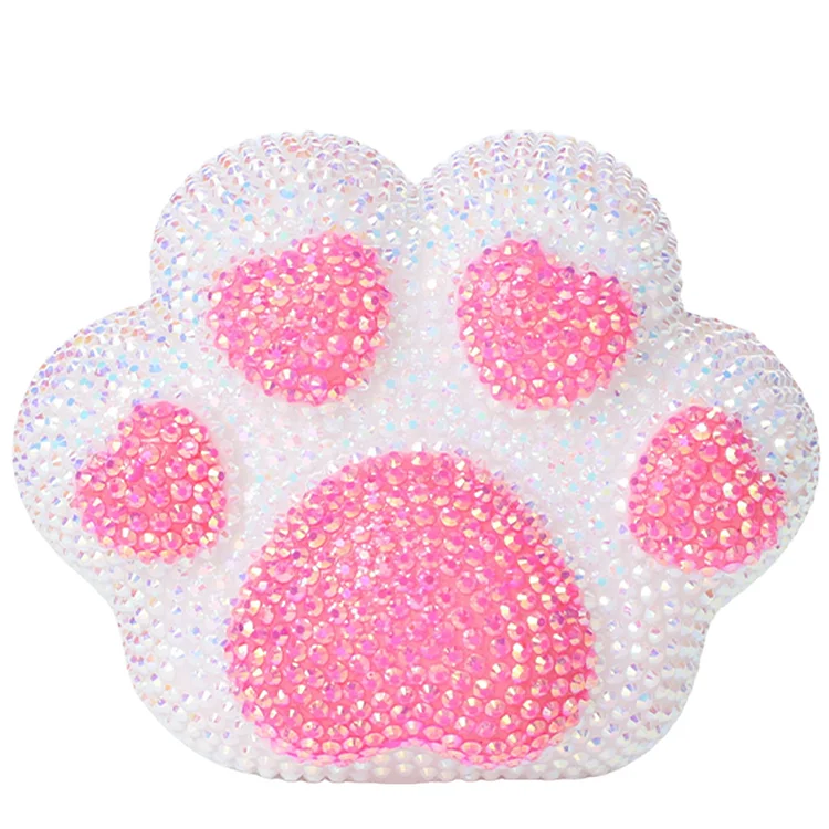 【Lamp】Bear Paws Diamond Painting Night Light Diamond Painting Bedside Lamp for Kid Gif gbfke