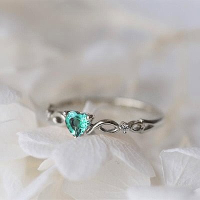 YOY-Women  Simple Heart Ring