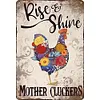 Chicken Warning - Vintage Metal Signs(8*12Inch/12*16Inch) - Chicken