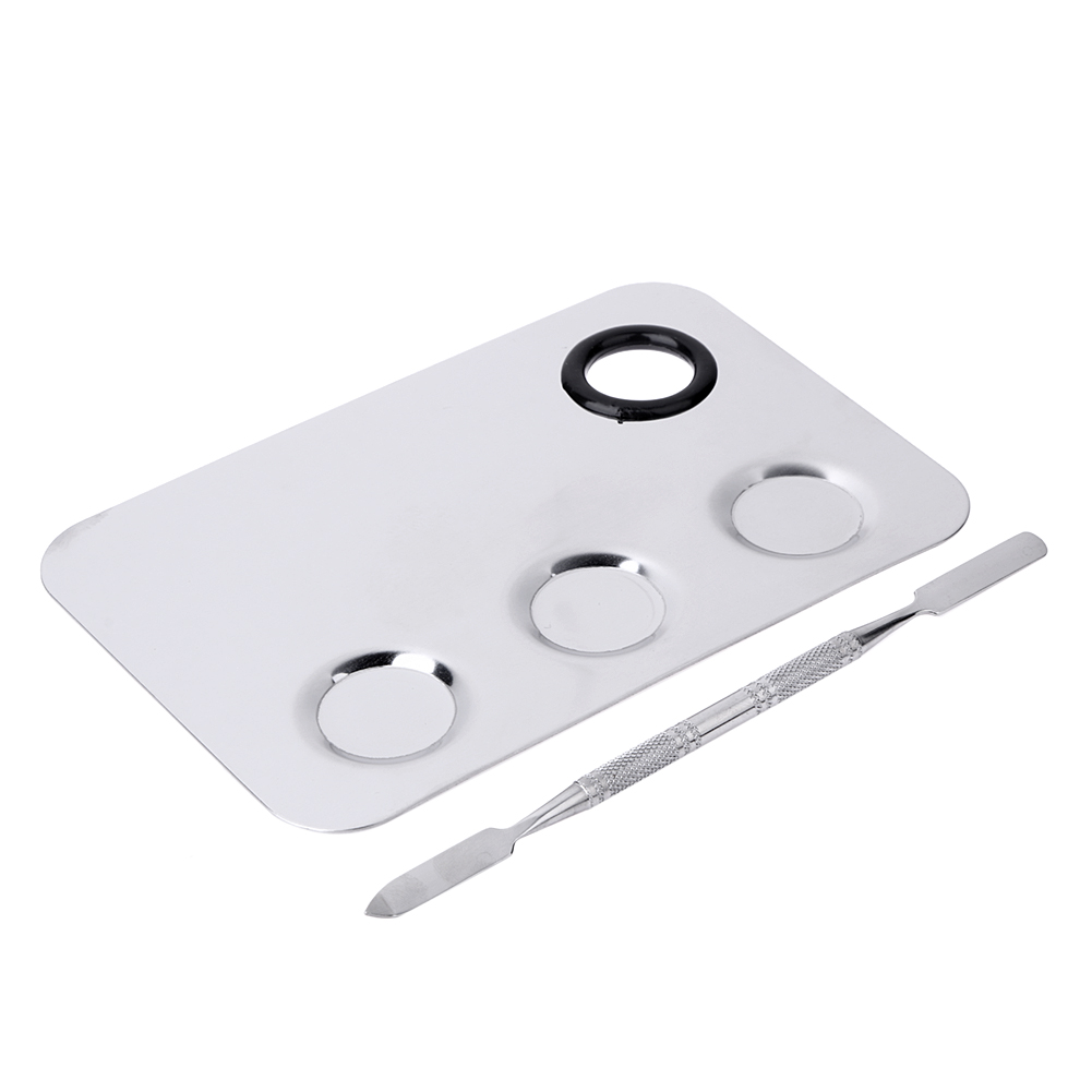 

Colour Palette Stainless Steel 3 Holes Black Circle Palette Plate Knife, 501 Original