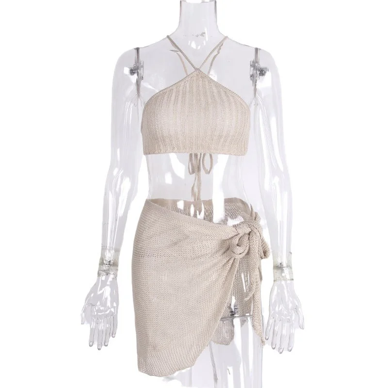 Athvotar Athvotar Bikini Burqa Split Bikini 2-Piece Swimsuit Female Women Split Bikini Swimsuit