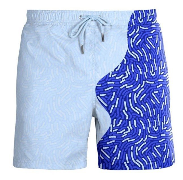Men's Color Changing Swim Trunks