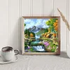 Landscape-11CT Stamped Cross Stitch Kit(40*40cm)
