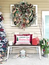 🔥Last Day 49% OFF🦌Christmas Large winter rustic deer wreath🎄-mysite-Adracos