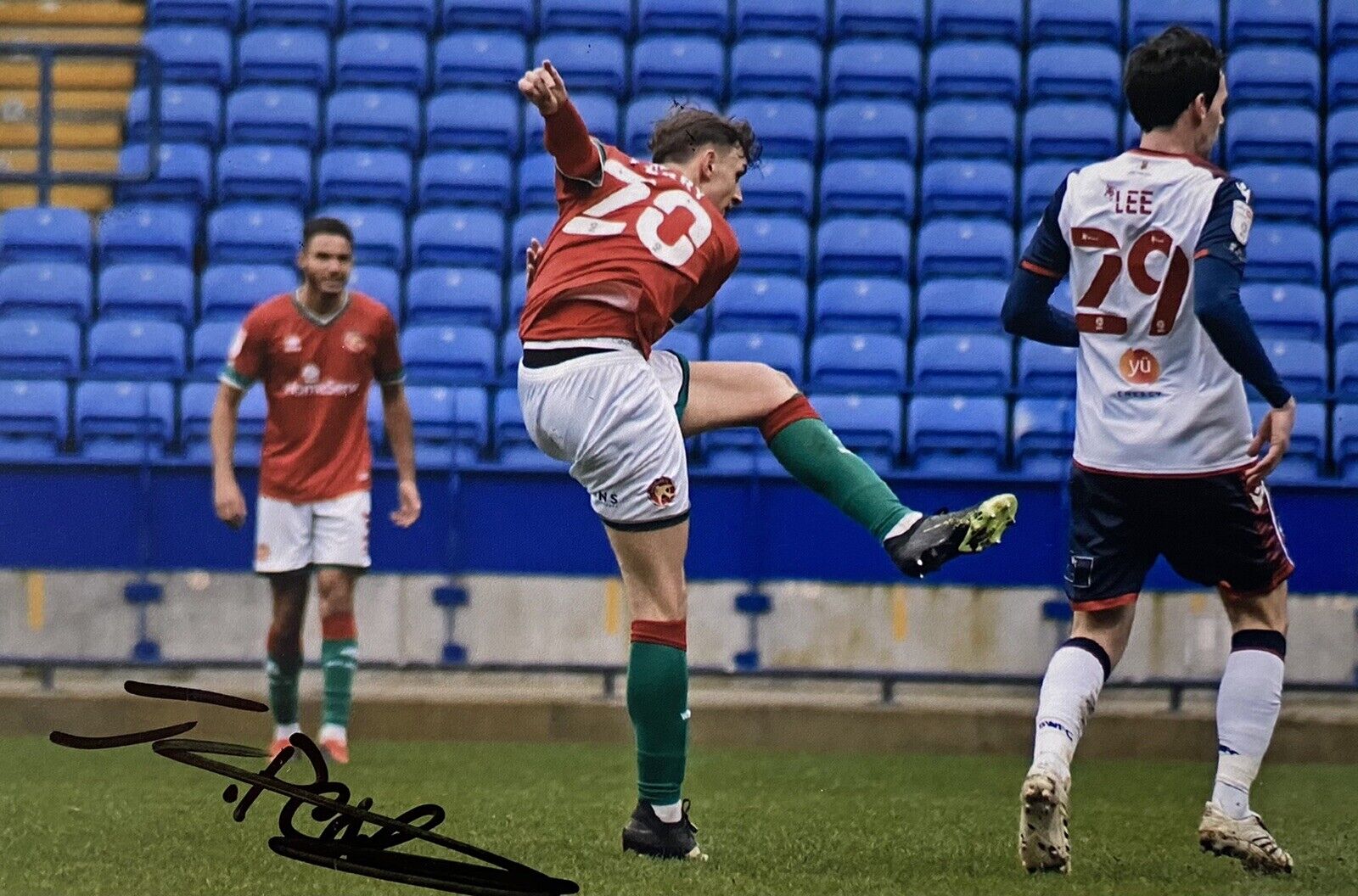 Sam Perry Genuine Hand Signed Walsall 6X4 Photo Poster painting 3