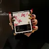 Luxury Butterfly Pattern Ring Holder Protective Case For Samsung Galaxy Z Flip4 Flip3 5G