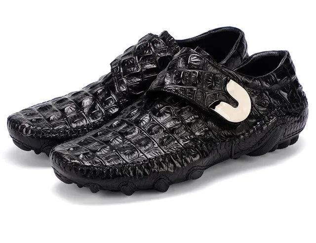 Luxury Genuine Leather Men's Driving Shoes