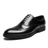Mens Pointed Toe Oxfords Dress Shoes