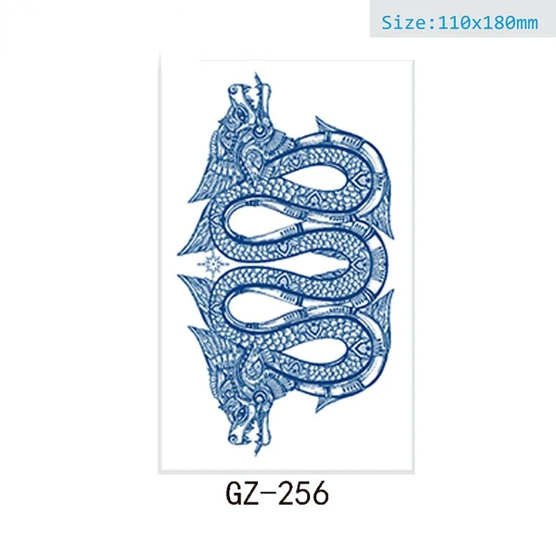 Juice tattoo stickers Net celebrity tattoo stickers lasts 15 days Herbal semi-permanent tattoo stickers