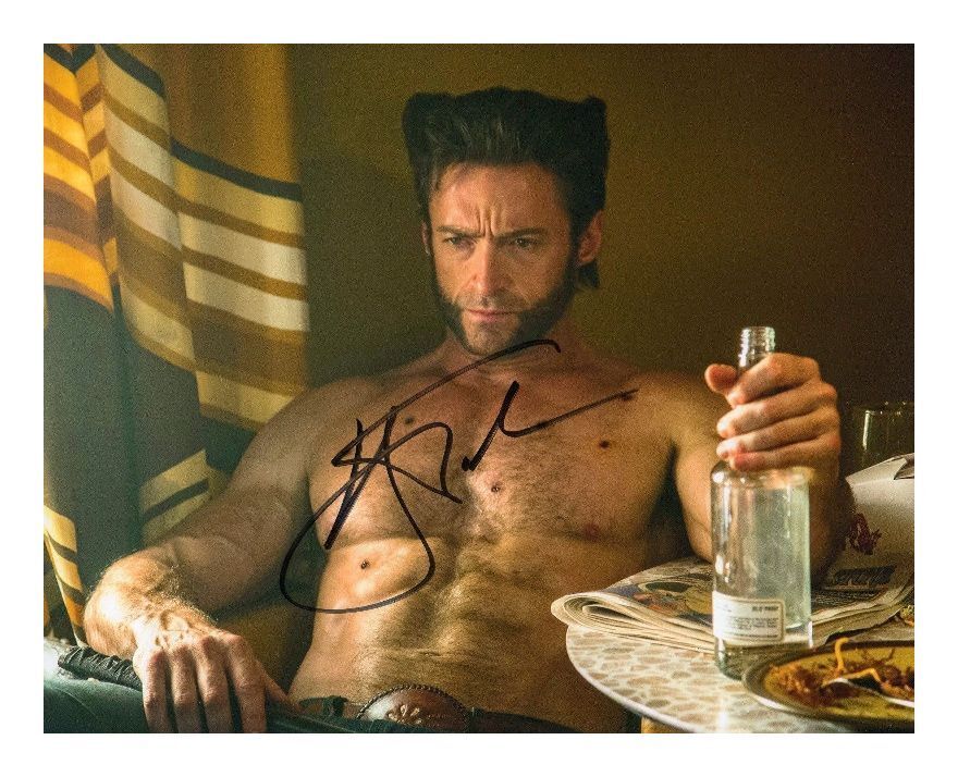 HUGH JACKMAN - WOLVERINE AUTOGRAPHED SIGNED A4 PP POSTER Photo Poster painting PRINT 1