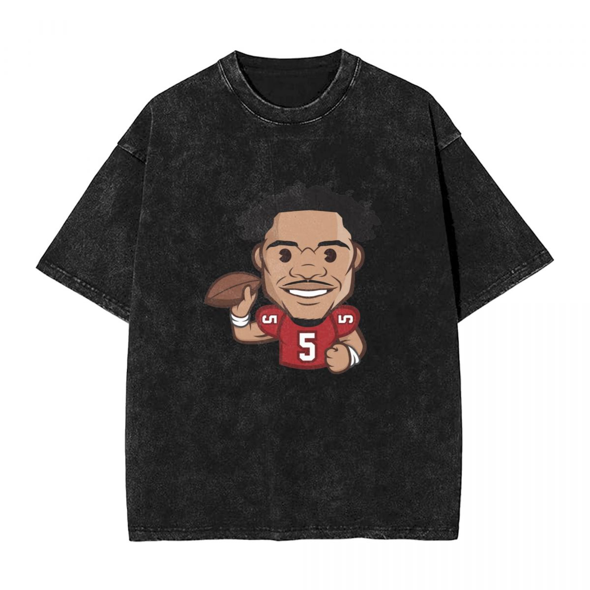 San Francisco 49ers Trey Lance Emoji Men's Oversized Streetwear Tee Shirts