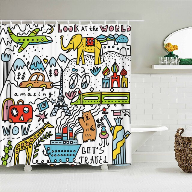 

Shower Curtain – Sports-180*180cm, 501 Original