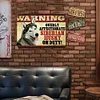 Dog Warning- Vintage Metal Signs(12*16Inch)