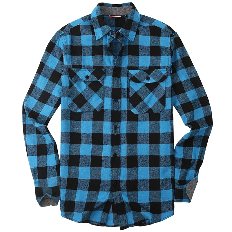 Fall/Winter Flannel Plaid Shirt ctolen