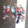 DIY Birds On Branch-Diamond Painting Pendant（Single-Sided)