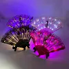 Rose Lace LED Luminous Folding Fan