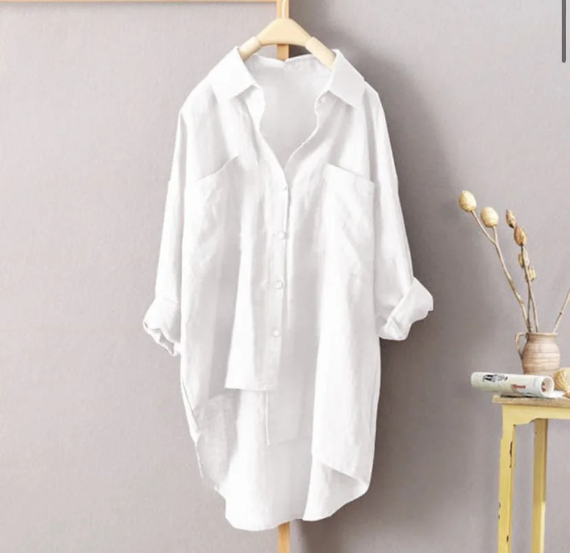 Pongl Pongl Casual Wind Pure Color Shirt Autumn Versatile New Women's Cardigan Double Pocket Long Sleeve Women's Shirt
