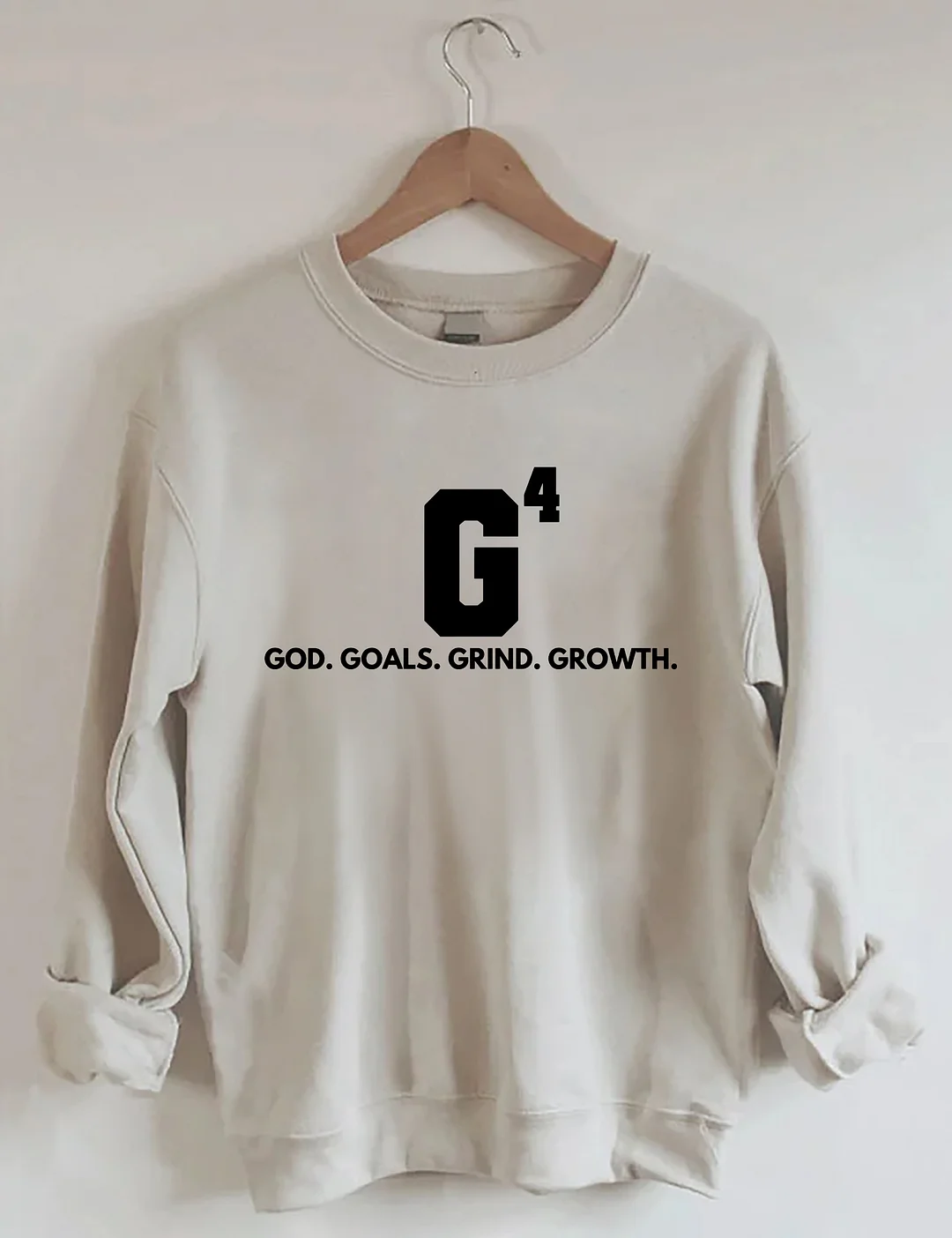God Goals Grind Growth Sweatshirt