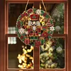 Diamond Painting Wreath Ornament Nutcracker Christmas Decor 9.45x9.45in