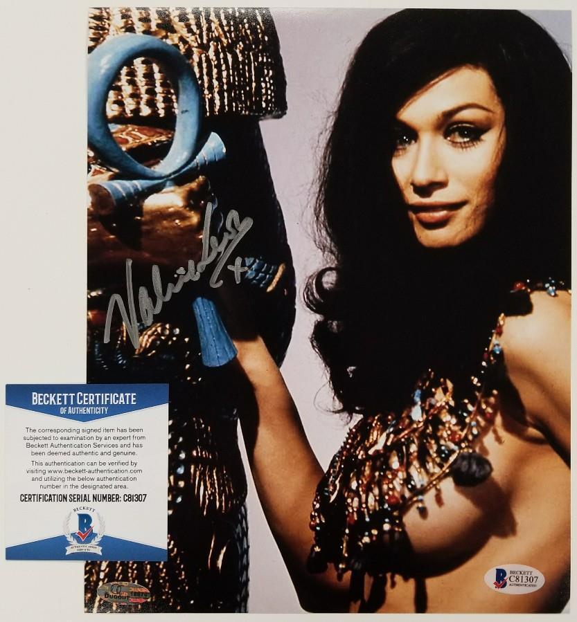 VALERIE LEON Signed 8x10 Photo Poster painting #5 THE SPY WHO LOVED ME Auto ~ Beckett BAS COA