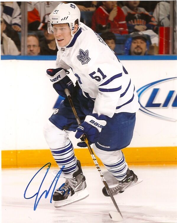 Toronto Maple Leafs Jake Gardiner Signed Autographed 8x10 Photo Poster painting COA Q