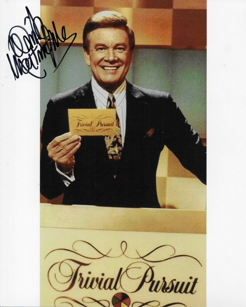 Wink Martindale Original Autographed 8x10 Photo Poster painting #5