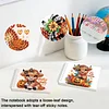 2 Pack Autumn Yak DIY Diamond Art Spiral Notebook Kit 80 Pages No Lines