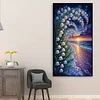 Seaside Flowers - Diamond Painting - Full Round Drill (Canvas|40*70cm)