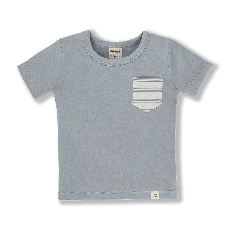 Slate Short Sleeve Pocket Shirt