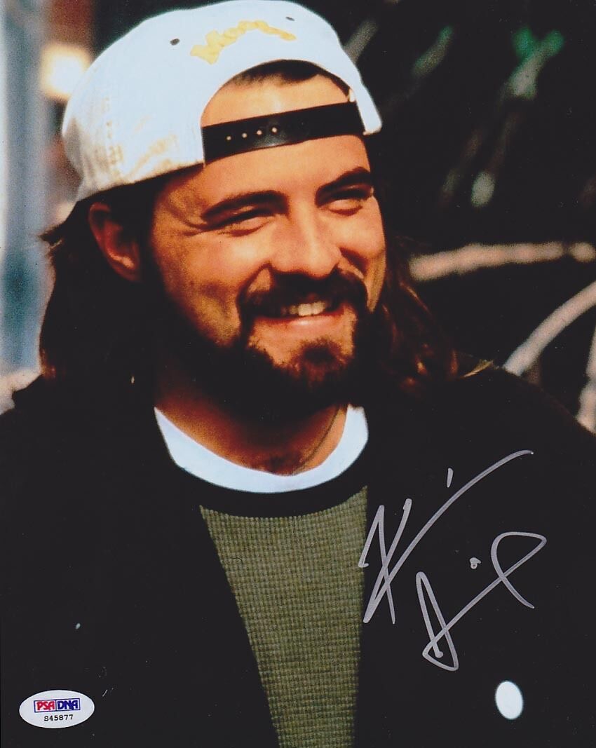 Kevin Smith SIGNED 8x10 Photo Poster painting Silent Bob Clerks PSA/DNA AUTOGRAPHED